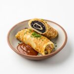 Black Pudding Pancake Roll